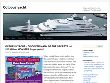 Tablet Screenshot of octopusyacht.net